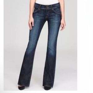 Hudson Jeans Dark Blue Flare Denim